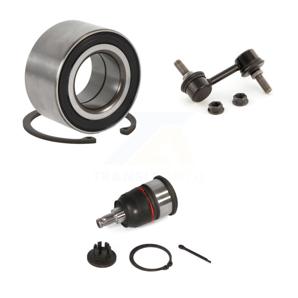 Bearing Lower Ball Joint And Sway Bar Link Front Left Kit For 2004-2006 Acura TL