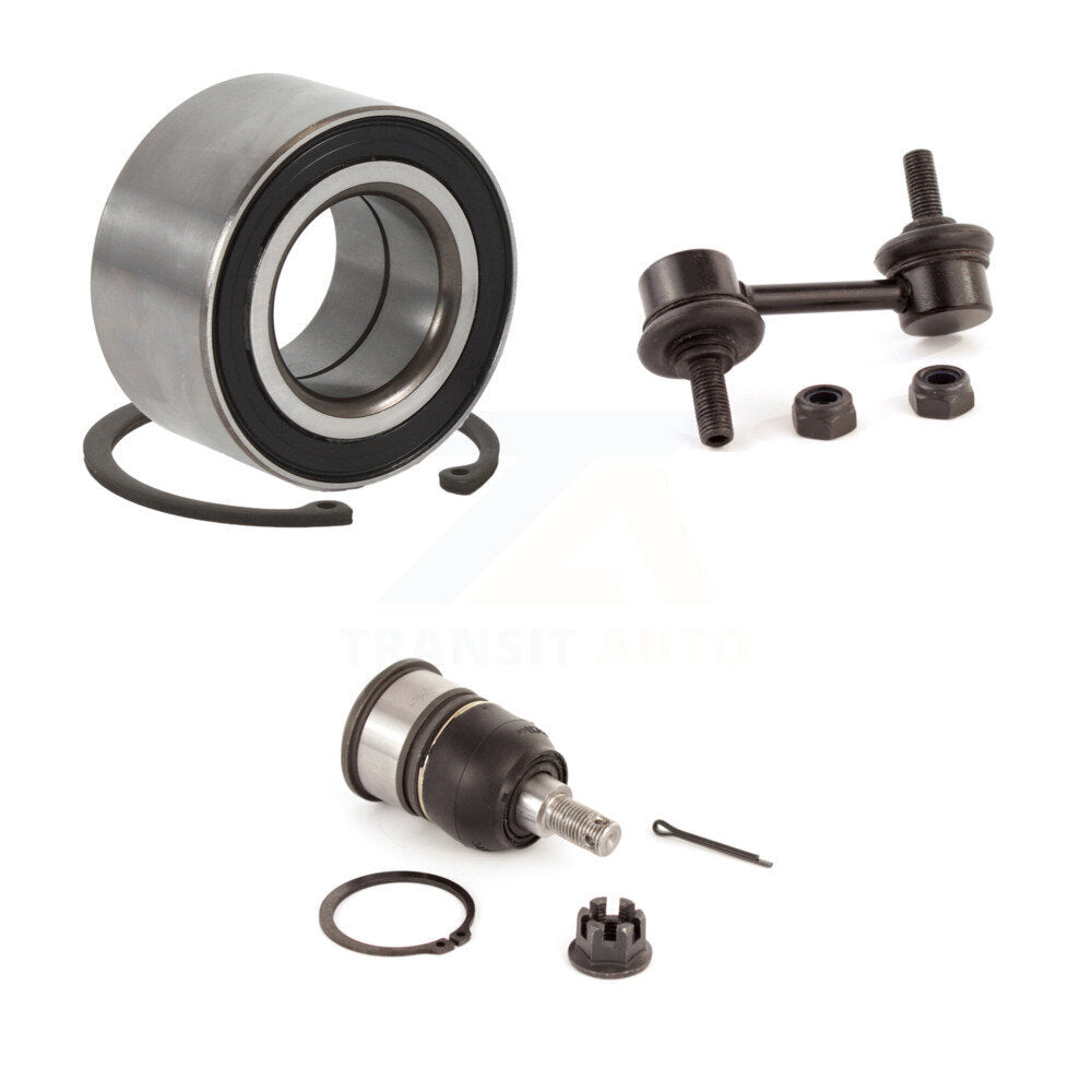 Bearing Lower Ball Joint Sway Bar Link Front Left Kit For Honda Accord Acura TSX