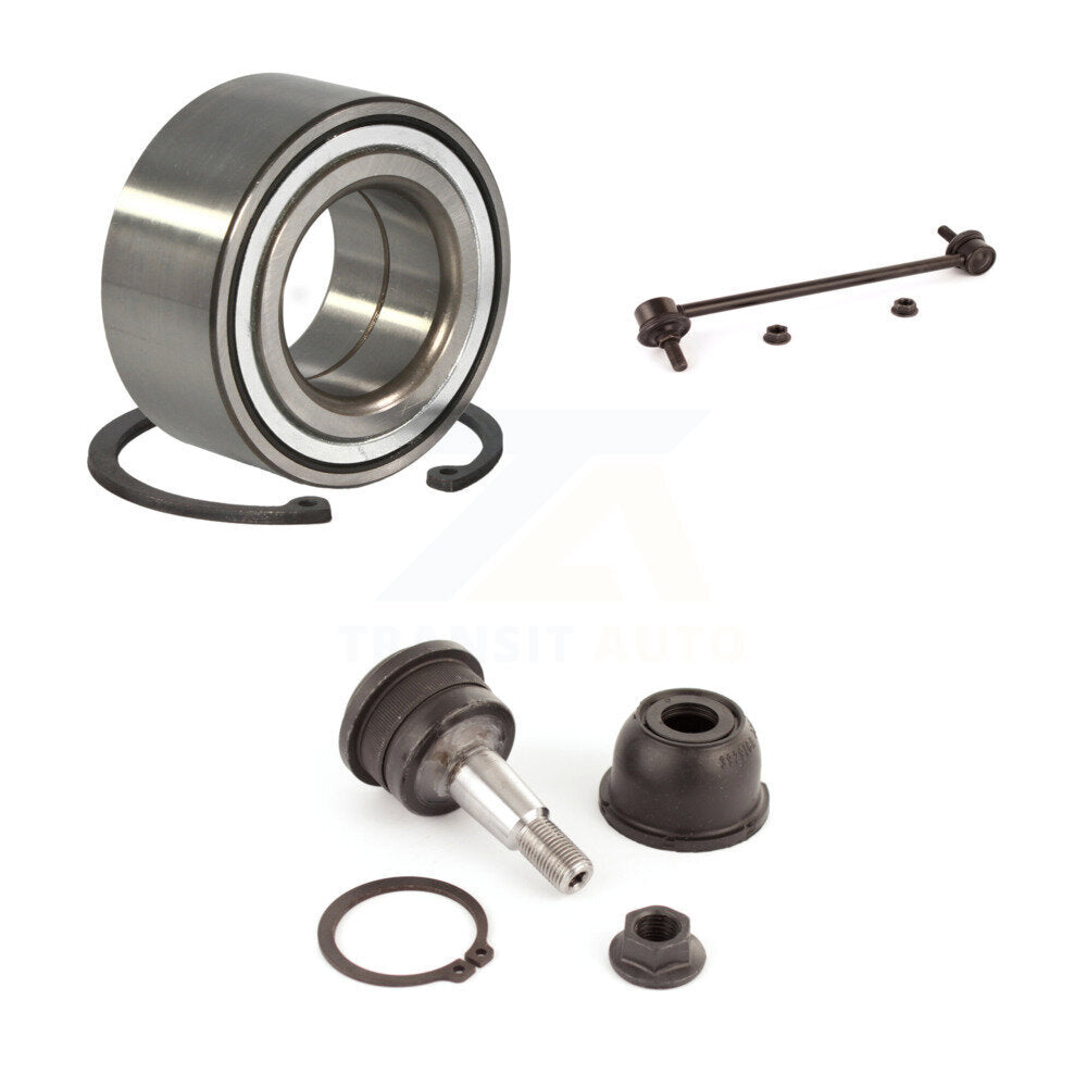 Bearing Lower Ball Joint & Sway Bar Link Front Left Kit For Kia Spectra Spectra5