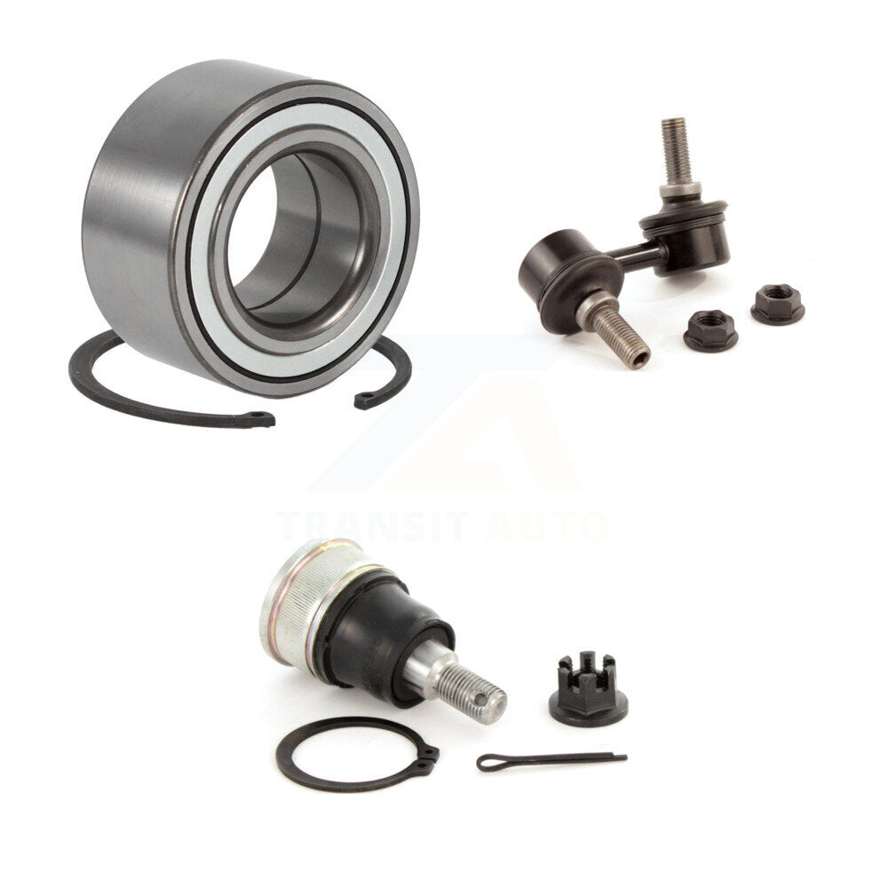 Bearing Lower Ball Joint Link Front Left Kit For Honda Civic Si with Sedan Coupe