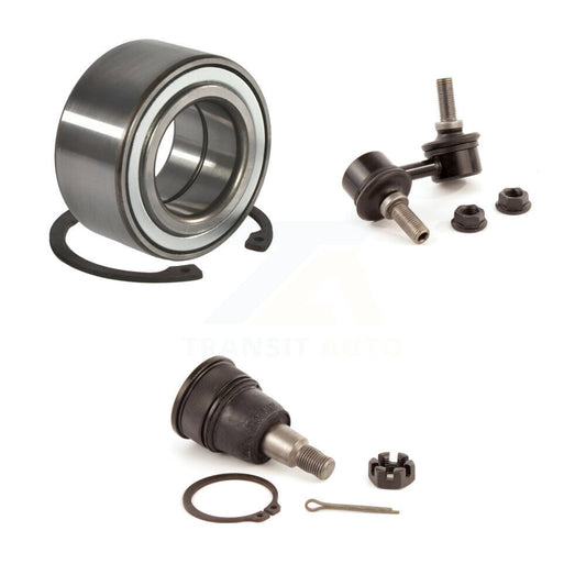 Bearing Lower Ball Joint Sway Bar Stabilizer Link Front Left Kit For Honda Civic