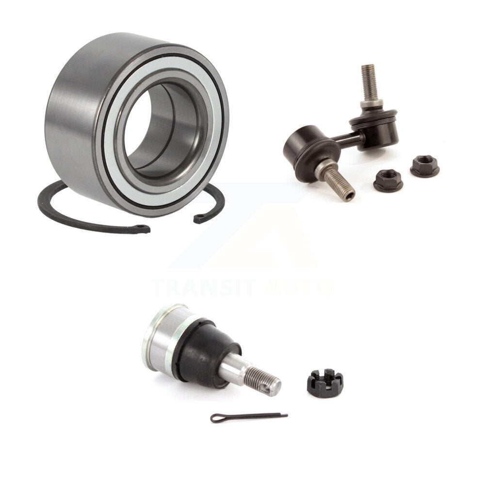 Bearing Lower Ball Joint And Sway Bar Link Front Left Kit For Honda CR-V Element
