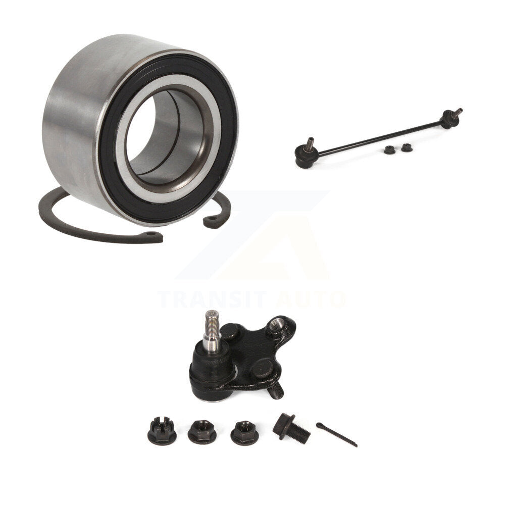 Bearing Lower Ball Joint Sway Bar Link Front Left Kit For Honda Civic Acura ILX