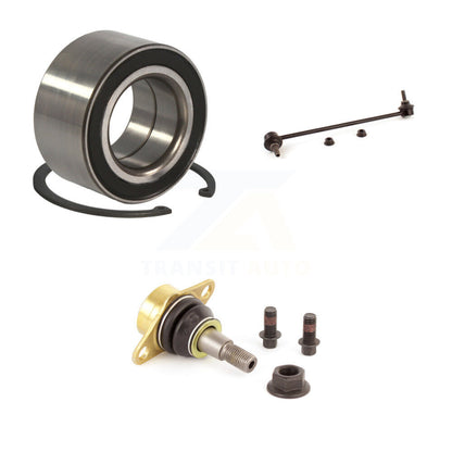 Bearing Lower Ball Joint And Sway Bar Stabilizer Link Front Left Kit For BMW X3