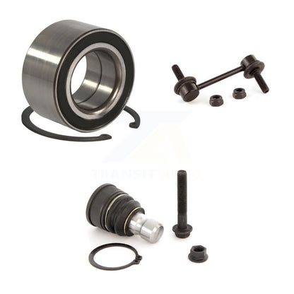 Wheel Bearing Lower Ball Joint Sway Bar Link Front Kit For Ford Edge Lincoln MKX