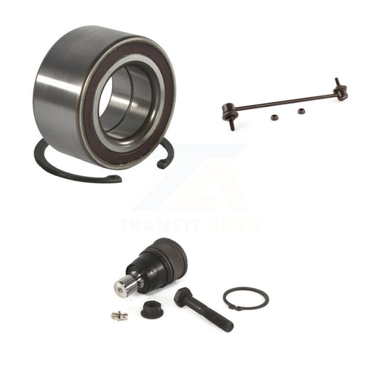 Bearing Lower Ball Joint & Sway Bar Stabilizer Link Front Kit For Mazda 3 Sport