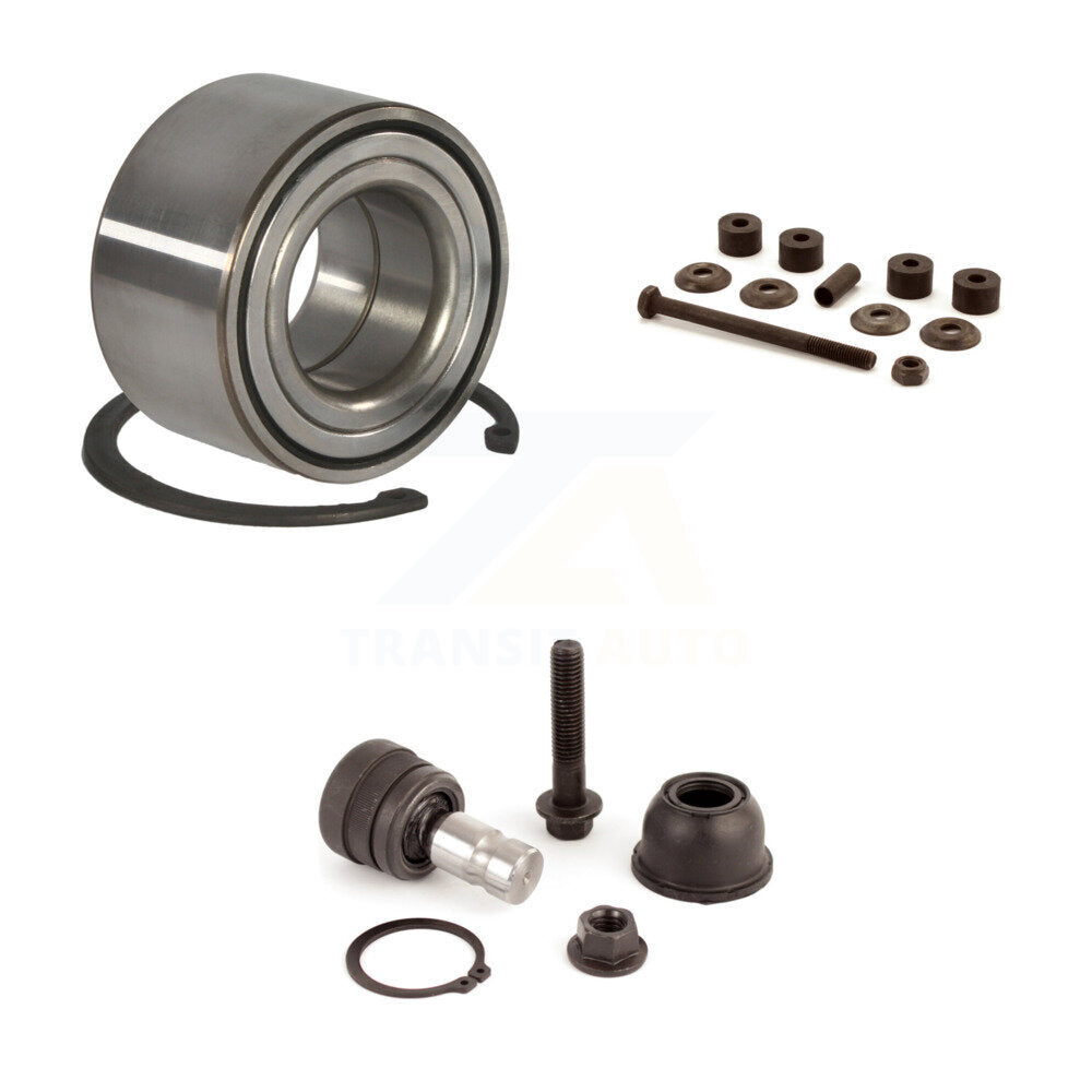 Wheel Bearing Lower Ball Joint And Sway Bar Link Front Kit For Mitsubishi Lancer