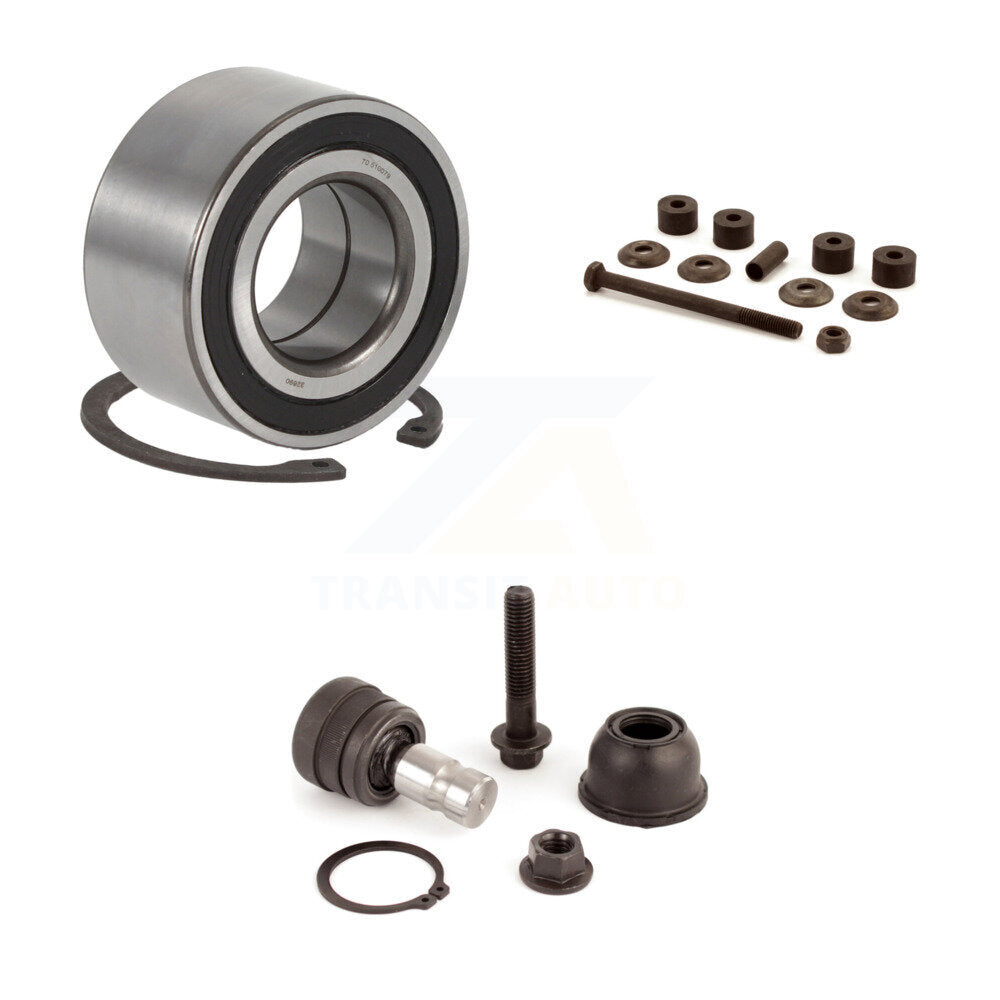 Wheel Bearing Lower Ball Joint And Sway Bar Link Front Kit For Mitsubishi Lancer