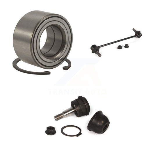 Bearing Lower Ball Joint & Sway Bar Stabilizer Link Front Kit For Hyundai Accent
