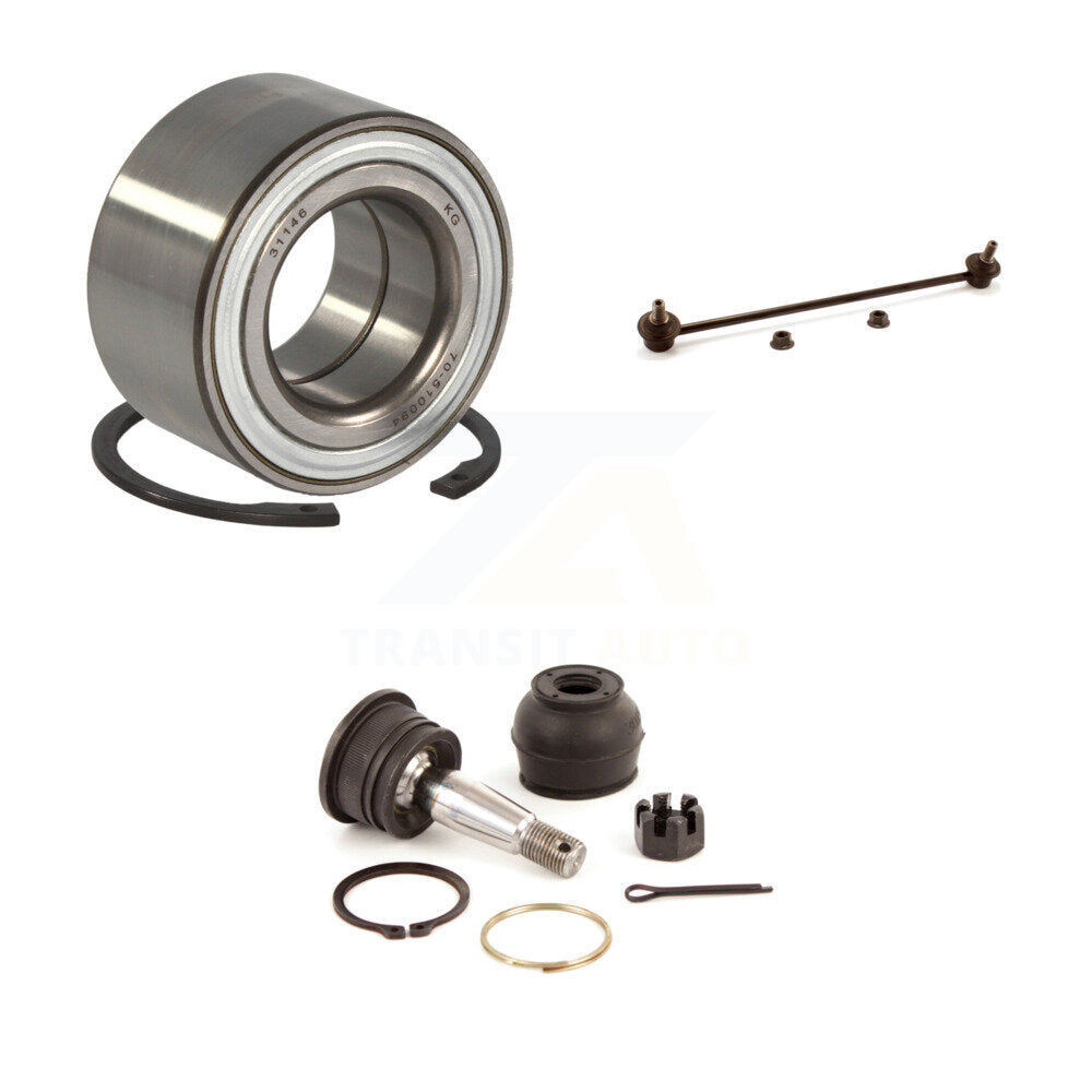 Wheel Bearing Lower Ball Joint Link Front Kit For Toyota Yaris Prius C Scion xD