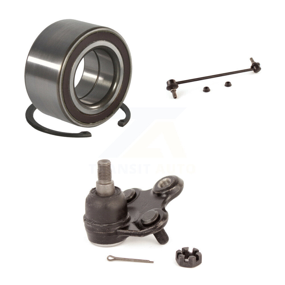 Wheel Bearing Lower Ball Joint Sway Bar Link Front Kit For Honda CR-V Acura RDX