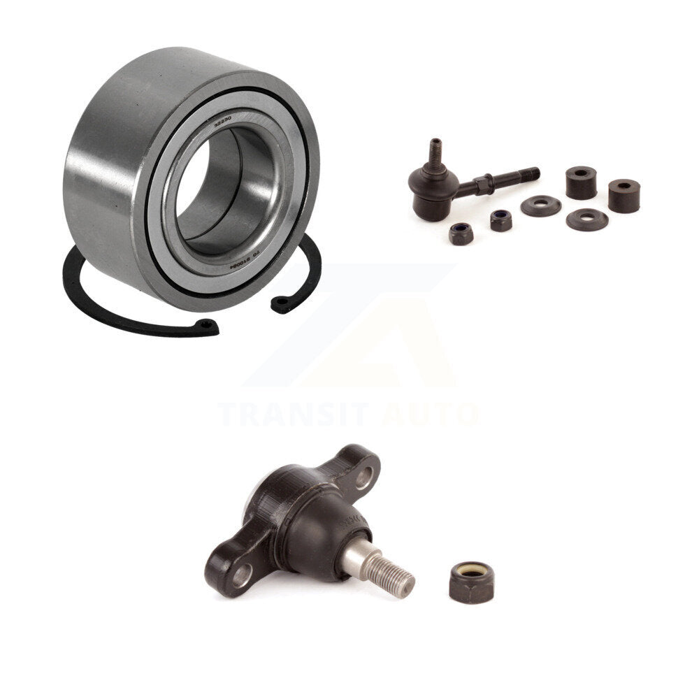 Wheel Bearing Lower Ball Joint Sway Bar Link Front Kit For 2004-2006 Kia Amanti