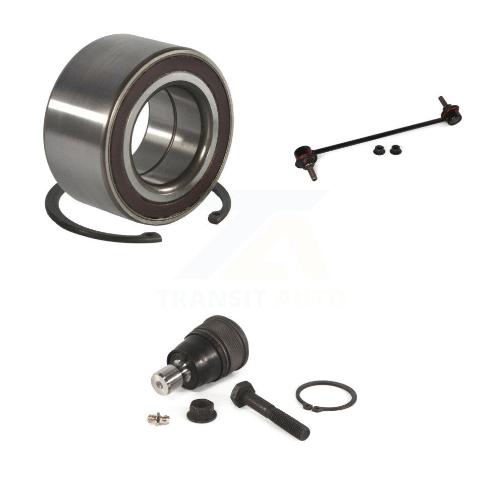 Bearing Lower Ball Joint And Sway Bar Link Front Kit For 2010-2013 Mazda 3 Sport