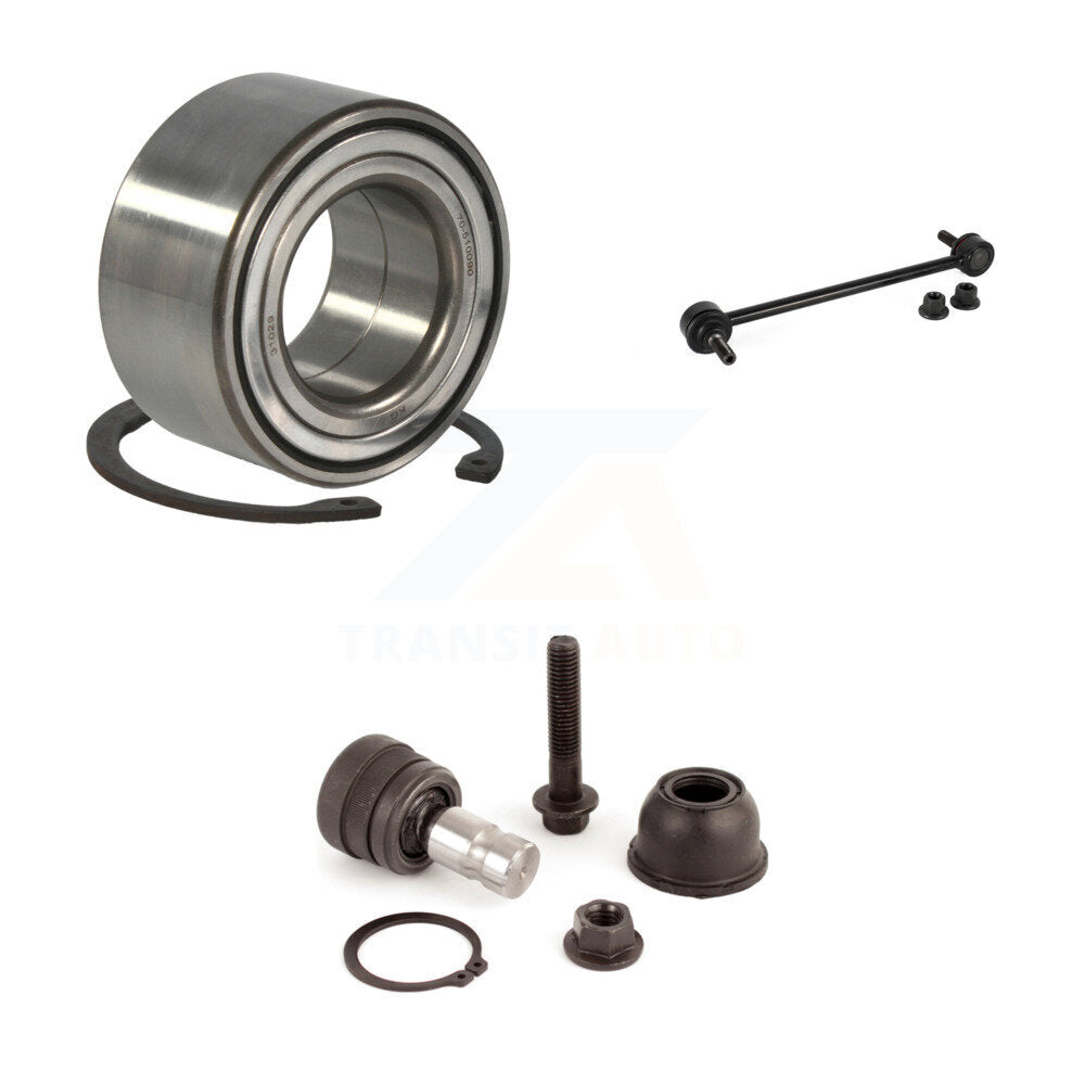 Wheel Bearing Lower Ball Joint Link Front Kit For 2017 Jeep Compass MP body code