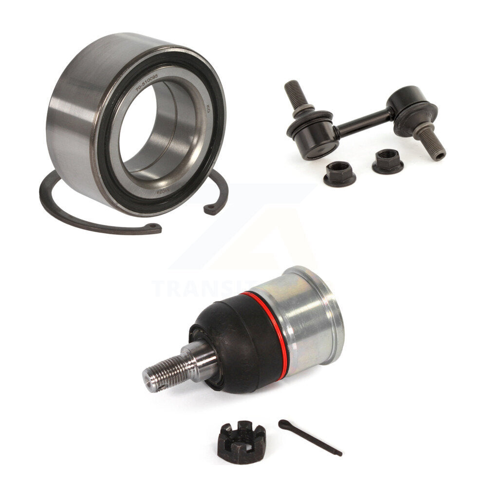 Bearing Lower Ball Joint & Sway Bar Link Front Right Kit For 2009-2014 Acura TL