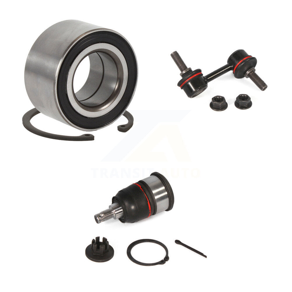 Bearing Lower Ball Joint & Sway Bar Link Front Right Kit For 2004-2006 Acura TL