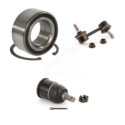 Wheel Bearing Lower Ball Joint & Link Front Right Kit For Honda Accord Acura TSX