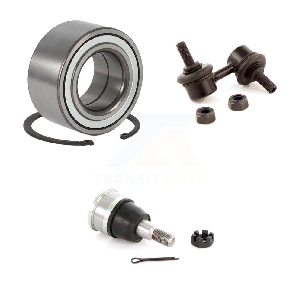 Bearing Lower Ball Joint & Sway Bar Link Front Right Kit For Honda CR-V Element
