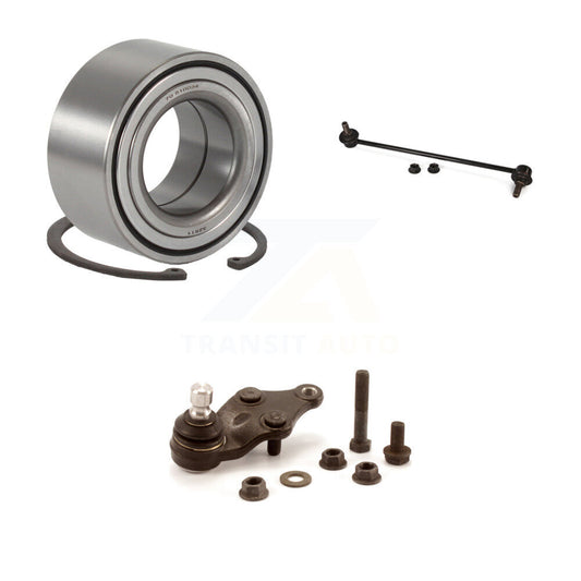 Bearing Lower Ball Joint & Link Front Right Kit For 11-12 Kia Optima GAS engine