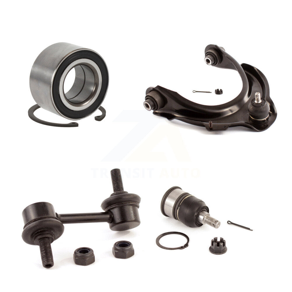 Bearing Lower Ball Joint Upper Arm & Link Front Left Kit For Honda Accord Acura