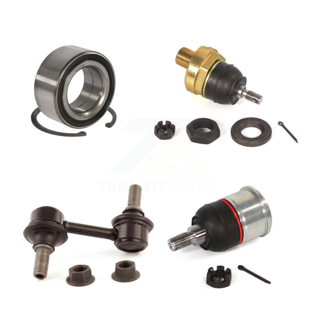 Wheel Bearing Upper Lower Ball Joint Link Front Left Kit For 2009-2014 Acura TL