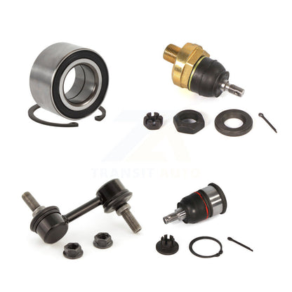 Wheel Bearing Upper Lower Ball Joint Link Front Left Kit For 2004-2006 Acura TL
