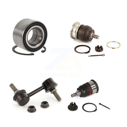 Wheel Bearing Upper Lower Ball Joint Link Front Left Kit For 2004-2006 Acura TL