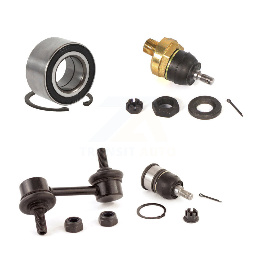 Bearing Upper Lower Ball Joint & Link Front Left Kit For Honda Accord Acura TSX