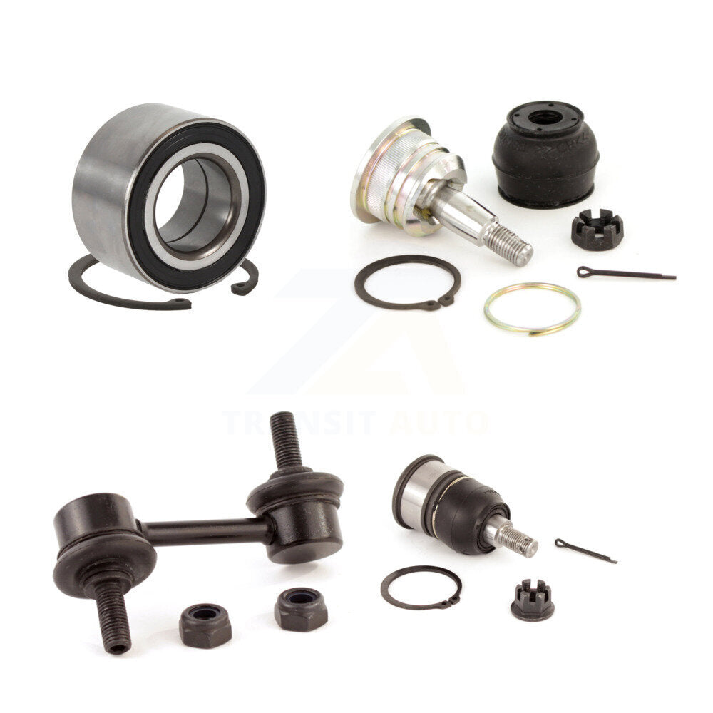 Bearing Upper Lower Ball Joint & Link Front Left Kit For Honda Accord Acura TSX