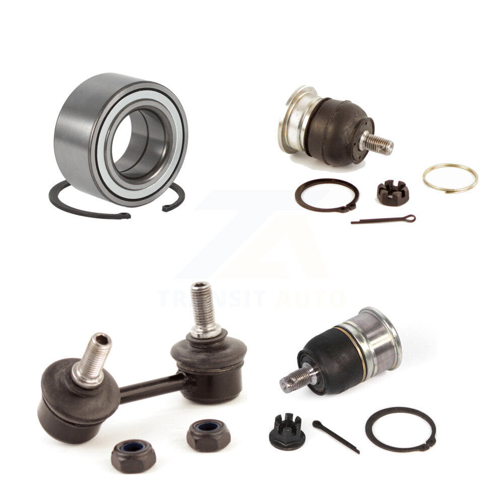 Bearing Upper Lower Ball Joint Link Front Left Kit For Honda Accord Acura TL CL