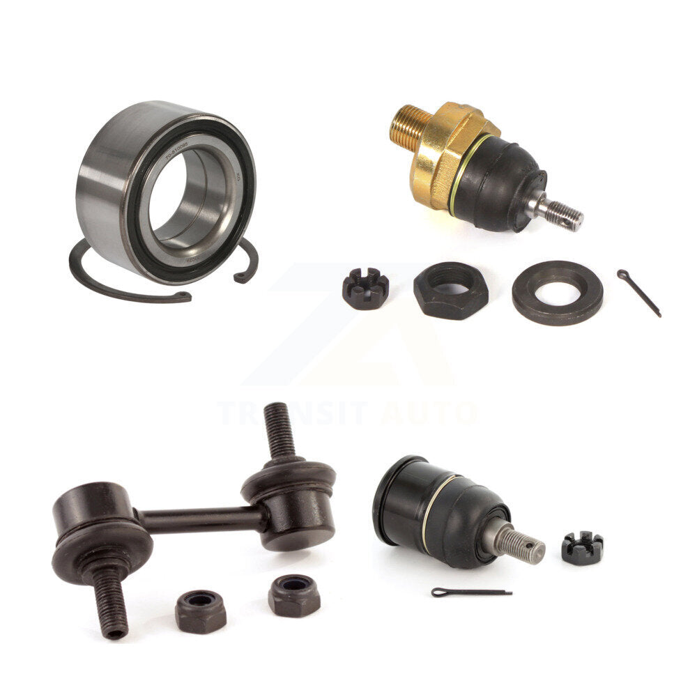 Bearing Upper Lower Ball Joint & Link Front Left Kit For Honda Accord Acura TSX