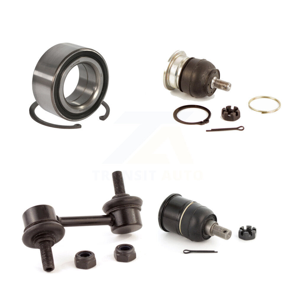 Bearing Upper Lower Ball Joint & Link Front Left Kit For Honda Accord Acura TSX