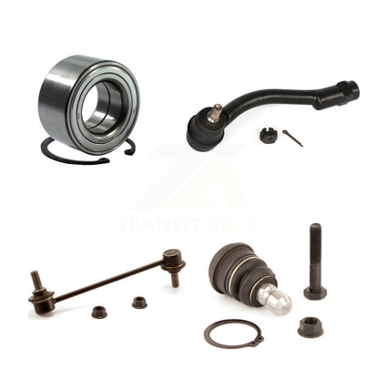 Bearing Lower Ball Joint Outer Tie Rod & Link Front Left Kit For 10-13 Kia Soul