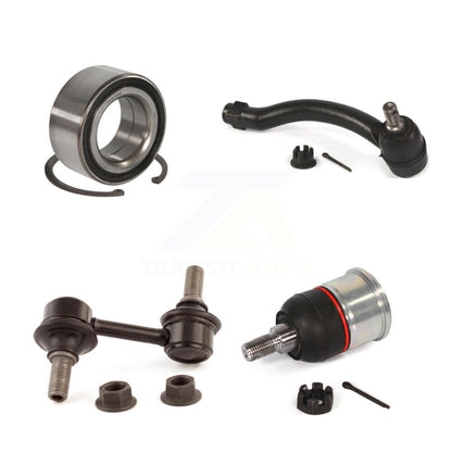 Bearing Lower Ball Joint Outer Tie Rod & Link Front Left Kit For 09-14 Acura TL