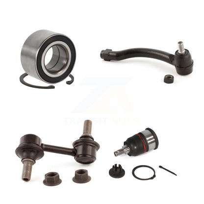Bearing Lower Ball Joint Outer Tie Rod & Link Front Left Kit For 07-08 Acura TL