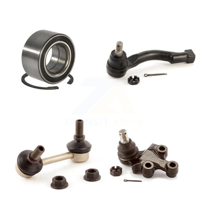 Wheel Bearing Lower Ball Joint Outer Tie Rod Link Front Left Kit For Kia Sorento