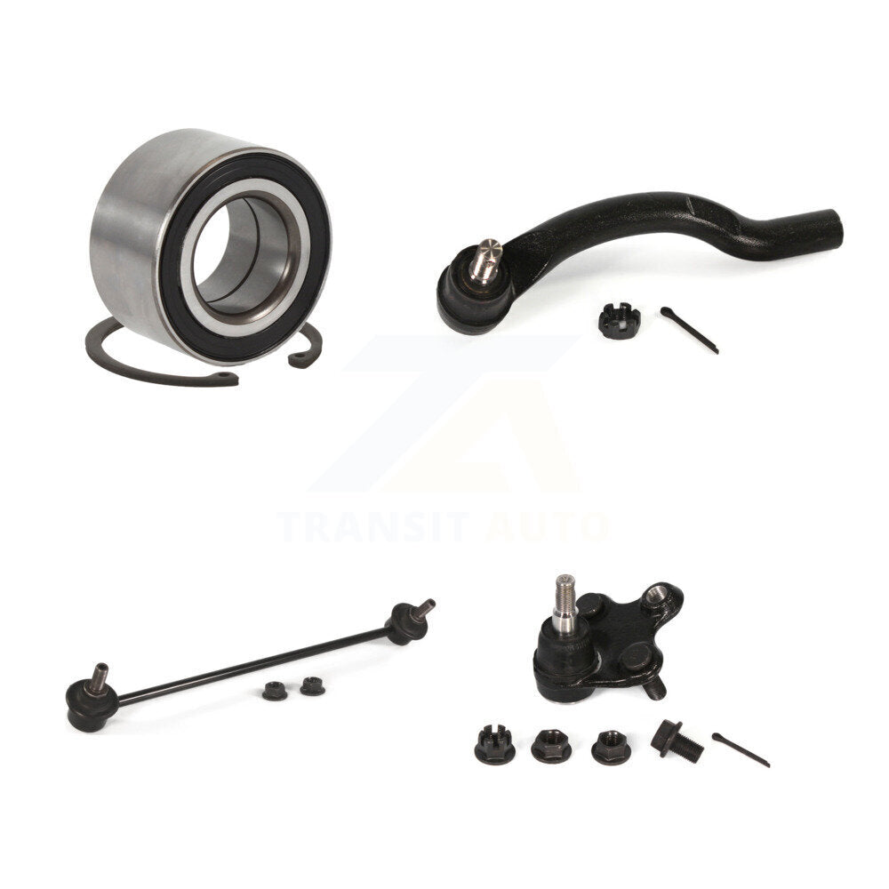 Bearing Lower Ball Joint Outer Tie Rod Link Front Left Kit For Honda Civic Acura