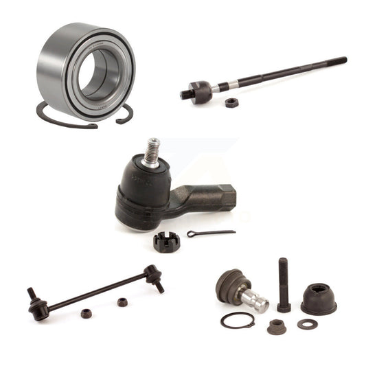 Bearing Lower Ball Joint Tie Rod Link Front Left Kit (5Pc) For Hyundai Santa Fe