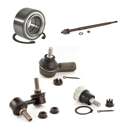 Bearing Lower Ball Joint Tie Rod Link Front Left Kit (5Pc) For Honda Civic Acura
