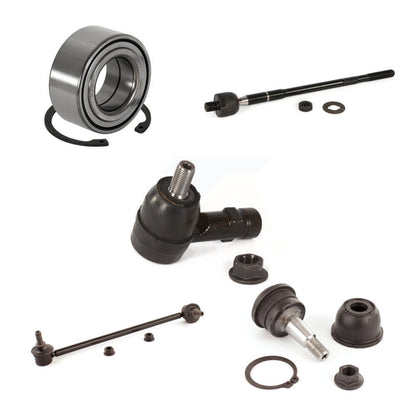 Bearing Lower Ball Joint Tie Rod & Link Front Left Kit (5Pc) For Hyundai Tiburon