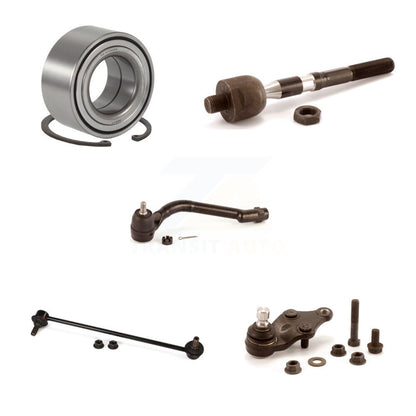 Wheel Bearing Lower Ball Joint Tie Rod Link Front Left Kit (5Pc) For Kia Optima