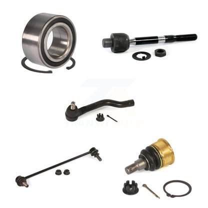 Bearing Lower Ball Joint Tie Rod Link Front Left Kit (5Pc) For Honda Accord TLX