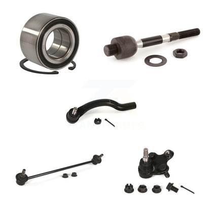 Bearing Lower Ball Joint Tie Rod Link Front Left Kit (5Pc) For Honda Civic Acura