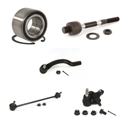 Bearing Lower Ball Joint Tie Rod Link Front Left Kit (5Pc) For Honda Civic Acura