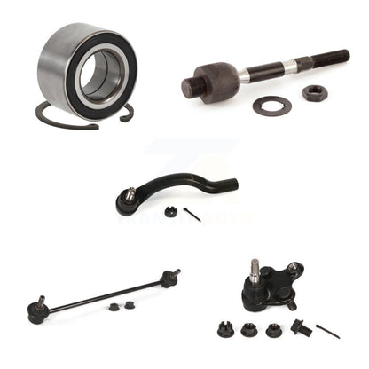 Bearing Lower Ball Joint Tie Rod Link Front Left Kit (5Pc) For Honda Civic Acura