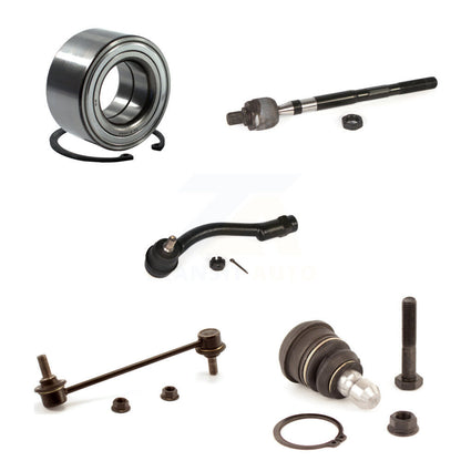 Bearing Lower Ball Joint Tie Rod & Link Front Left Kit (5Pc) For 10-11 Kia Soul
