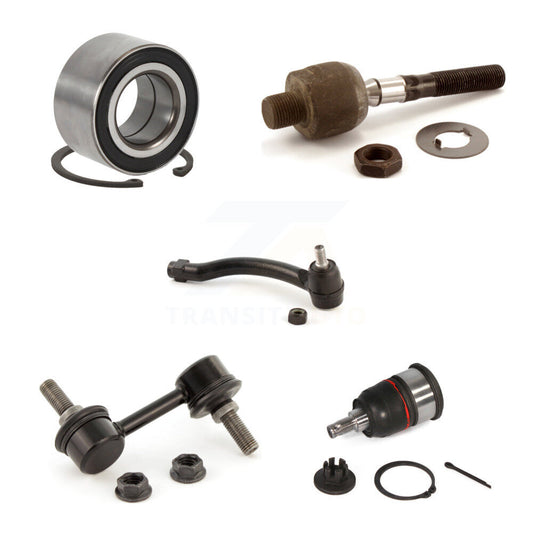 Bearing Lower Ball Joint Tie Rod & Link Front Left Kit (5Pc) For 04-06 Acura TL