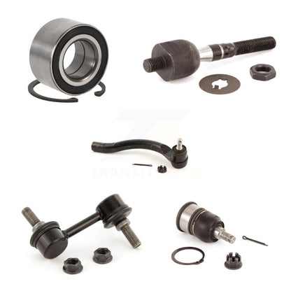 Bearing Lower Ball Joint Tie Rod End Link Front Left Kit (5Pc) For Honda Accord