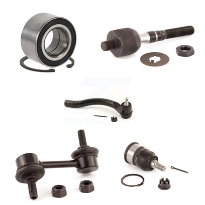 Bearing Lower Ball Joint Tie Rod End Link Front Left Kit (5Pc) For Honda Accord