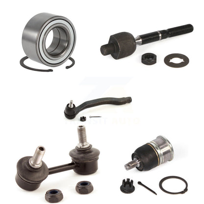 Bearing Lower Ball Joint Tie Rod & Link Front Left Kit (5Pc) For Honda Accord TL
